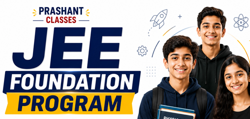 JEE foundation program banner placeholder