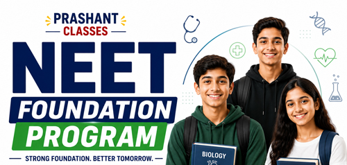 NEET foundation program banner placeholder