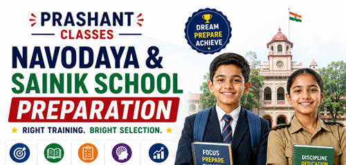 Navodaya and Sainik School preparation banner placeholder