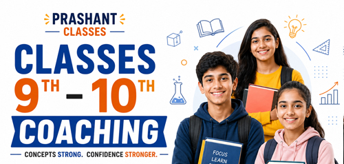 Classes 9th to 10th coaching banner placeholder